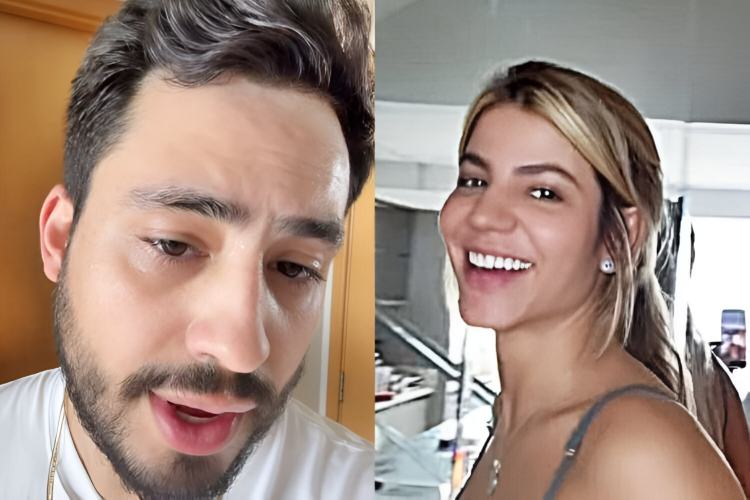 Surpreendeu! Matheus Vargas expõe diferença com a namorada Hariany Almeida: “É, amigos”