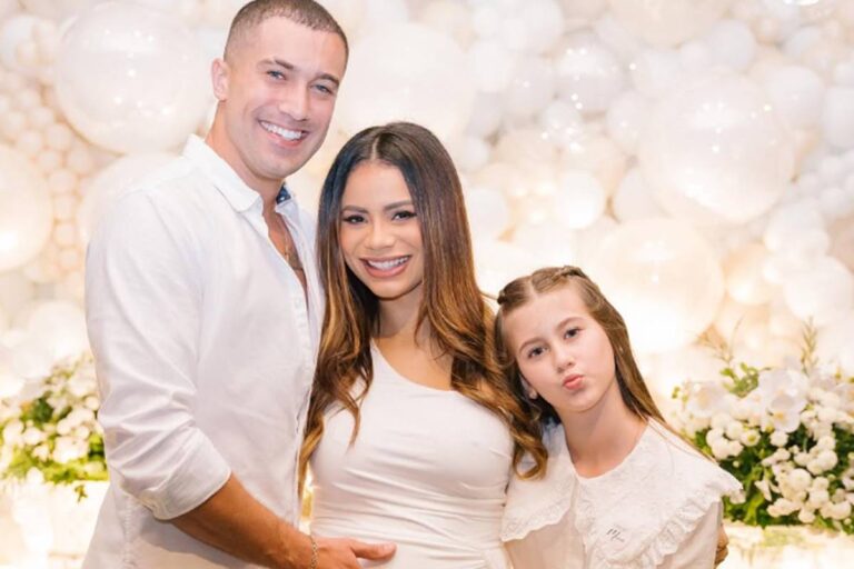 Lexa e Ricardo Vianna descobrem sexo e divulgam nome do bebê em chá revelação