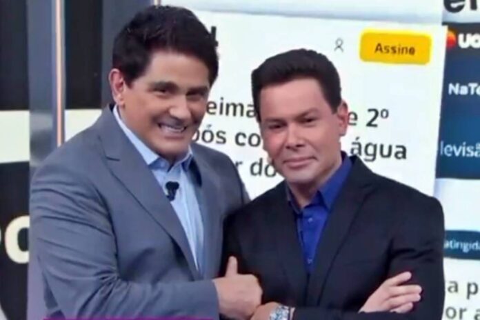 César Filho e Marcão do Povo César Filho e Marcão do Povo no Tá Na Hora - Foto: SBT