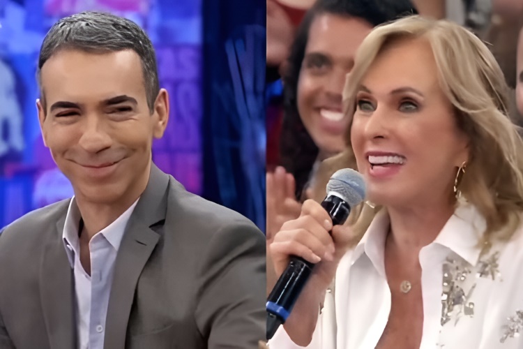César Tralli e Helô Pinheiro