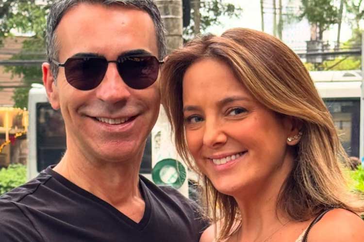Como assim? Detalhe envolvendo César Tralli e Ticiane Pinheiro deixa internautas surpresos