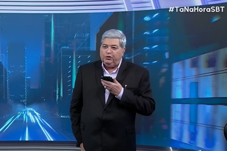 Datena quebra o silêncio sobre ausência na programação do SBT e detona: “Prometi”