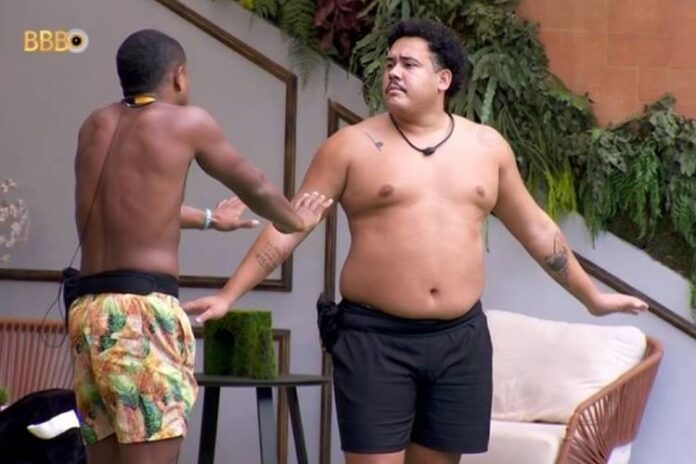 Davi Brito e Lucas Henrique no BBB24 Davi Brito e Lucas Henrique no BBB24. (Foto: reprodução/Globo)