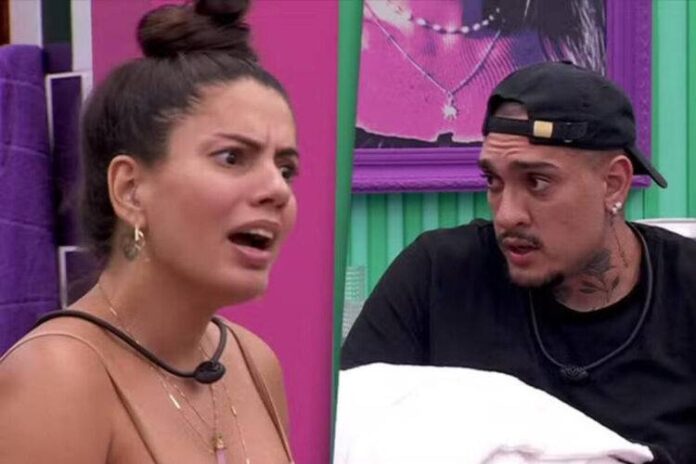 Fernanda e MC Bin Laden no BBB24 Fernanda e MC Bin Laden no BBB24. (Foto: reprodução/Globo)