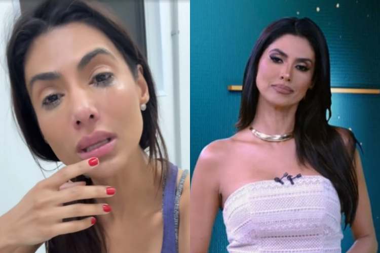 Apresentadora do ‘TV Fama’, Flávia Noronha surge aos prantos e pede orações: “Frederico é a minha vida”