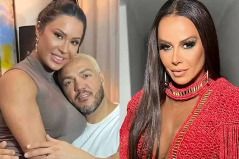 Gracyanne Barbosa quebra o silêncio sobre Viviane Araújo, ex do cantor Belo