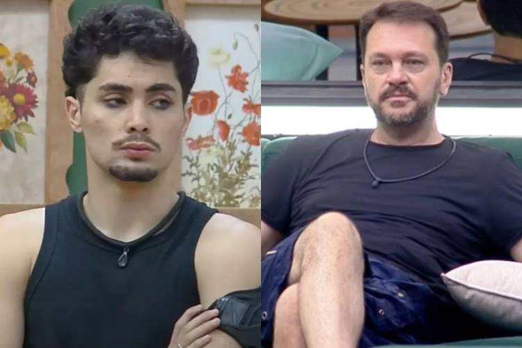 Gui e Albert em A Fazenda 16. (Foto: reprodução/Record)