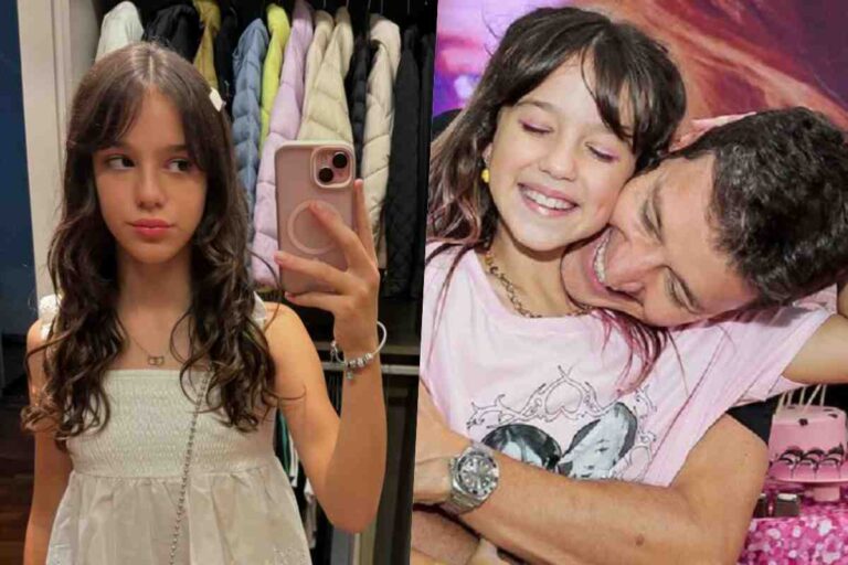 Filha de Rodrigo Faro faz testes para participar de novela no SBT