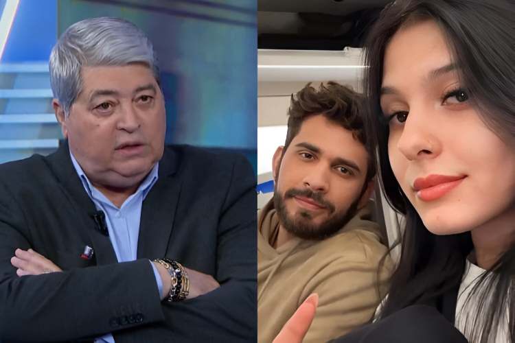 Datena deixa pautas policiais de lado e opina sobre terceiro término de Gustavo Mioto e Ana Castela: “É uma pena”