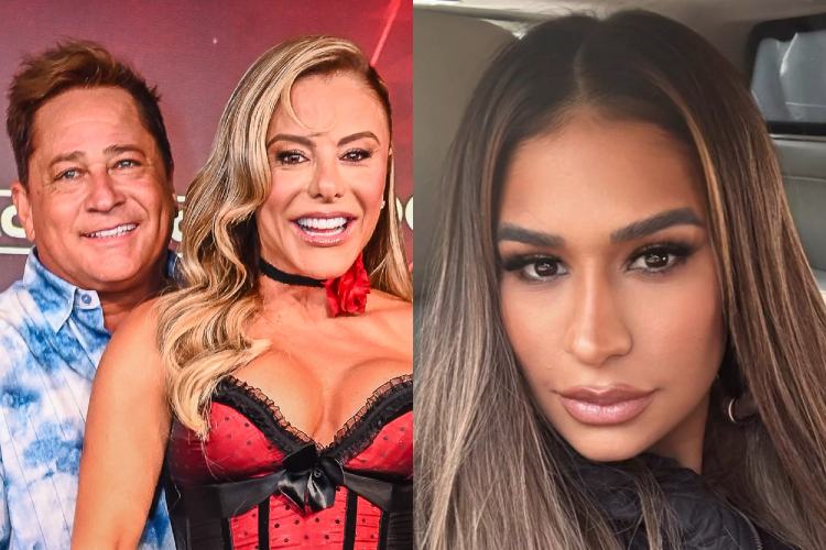 Aprovou? Poliana Rocha reage a foto inédita e lendária de Leonardo com cantora Simone Mendes