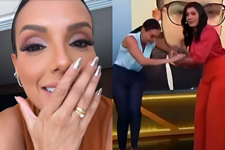 Tadinha! Márcia Dantas quebra silêncio após tropeçar, ao vivo, e quase cair no ‘Primeiro Impacto’, do SBT