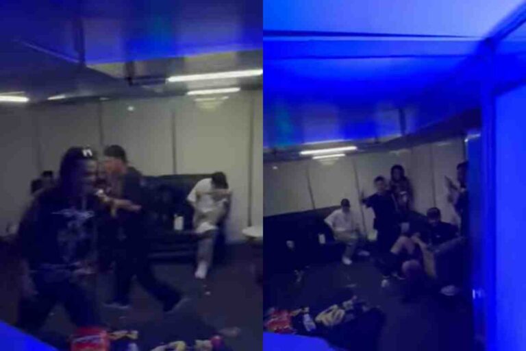 Cantor famoso derruba camarim com chute e ‘quebra tudo’ após show