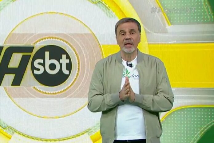 Mauro Beting no comando do Arena SBT Mauro Beting no comando do Arena SBT