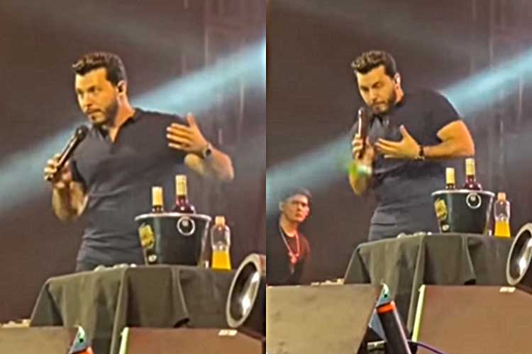Murilo Huff é Atingido por Garrafa em Show e Pede Expulsão de Fã