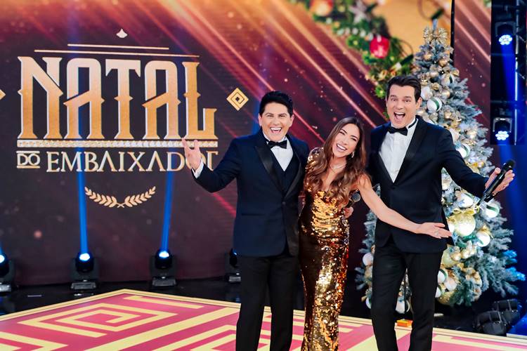“Natal do Embaixador” abre hoje os especiais de fim de ano do SBT; Confira a lista completa