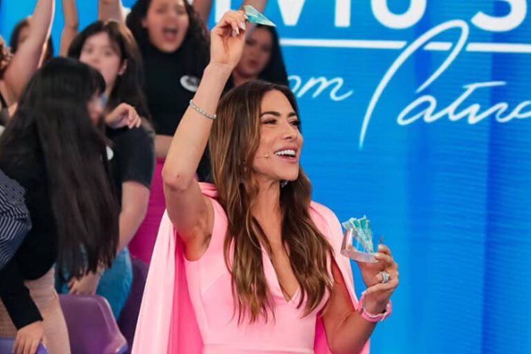 Com Patrícia Abravanel, ‘Programa Silvio Santos’ atinge 10 pontos e mantém a vice-liderança absoluta
