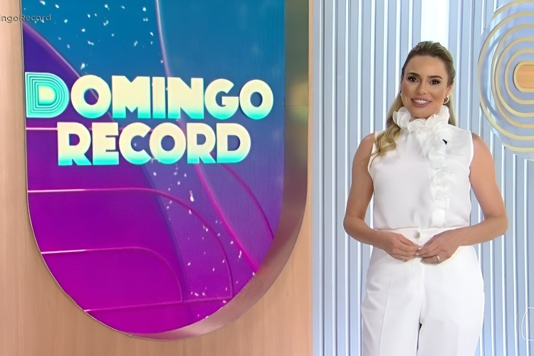 Domingo Record chega ao fim e Rachel Sheherazade não se despede após cancelamento