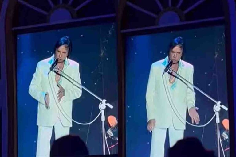 Roberto Carlos se irrita com fotógrafos durante show em Recife e ameaça abandonar o palco