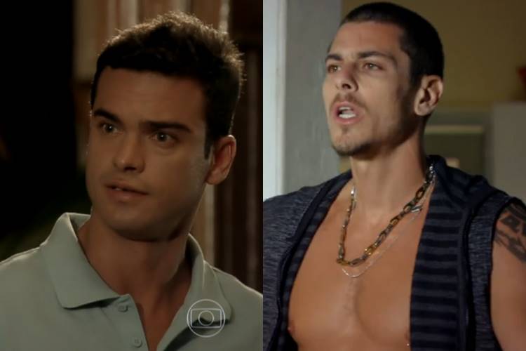 Sidney Sampaio e Sacha Bali em Salve Jorge. (Foto: reprodução/Globo)