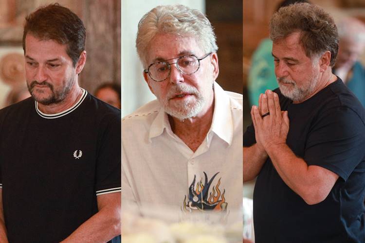 Amigos e famosos se despedem de Ney Latorraca em velório