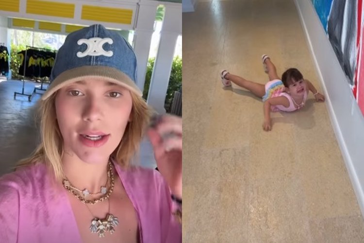 Virginia Fonseca mostra Maria Alice no chão durante crise de choro por motivo inusitado