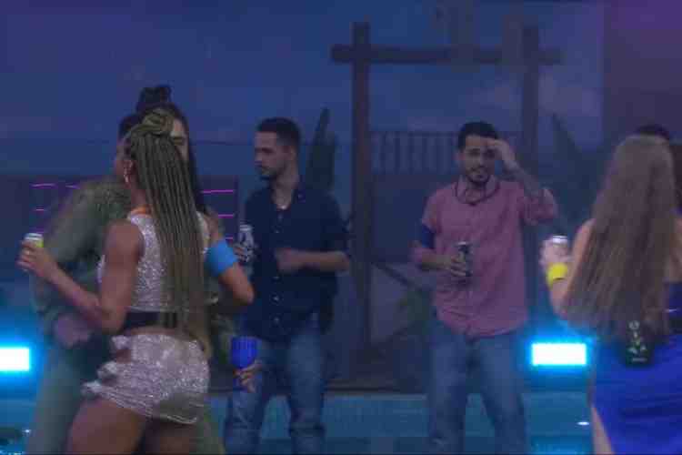 BBB25: Aline e Diogo dançam juntos durante after do Show de Quarta