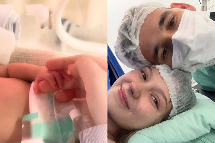Saiba como está o Arthur, filho de Isabel Veloso e Lucas Borbas, após nascimento