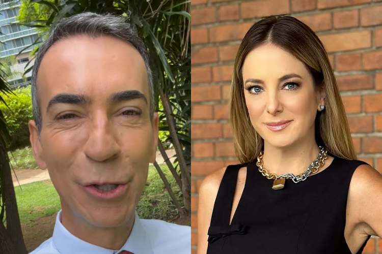 Cesar Tralli celebra retorno ao trabalho na Globo e Ticiane Pinheiro não deixa detalhe passar batido