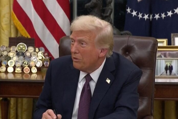 Donald Trump, presidente dos EUA - Foto: GloboNews Donald Trump, presidente dos EUA - Foto: GloboNews