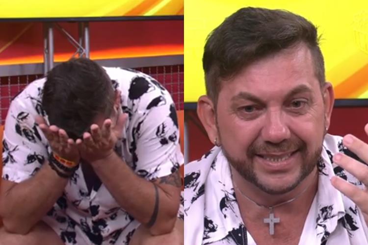 Fora do BBB25, Edilberto não se contém e cai no choro ao rever a esposa: “Uma mulher muito especial”