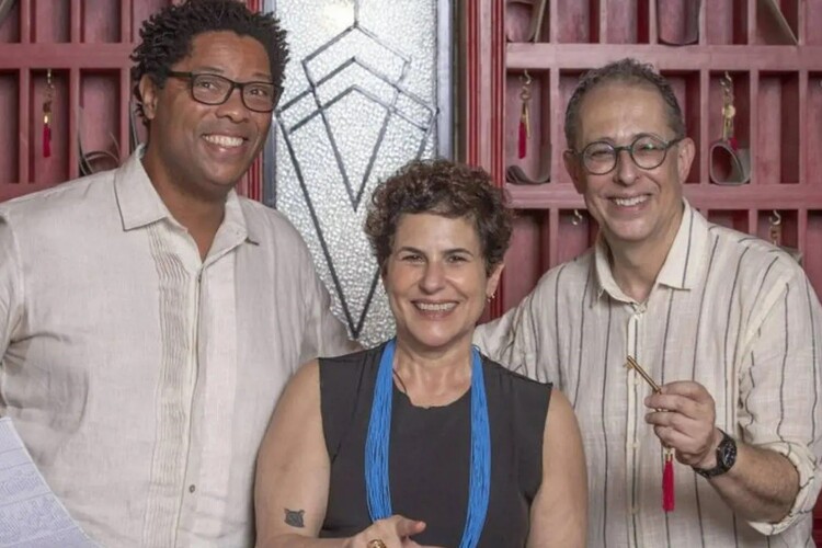 Elisio Lopes Jr., Duca Rachid e Julio Fischer