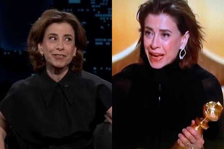 Fernanda Torres evacuou hotel às pressas e foi barrada em aeroporto por causa do troféu do Globo de Ouro