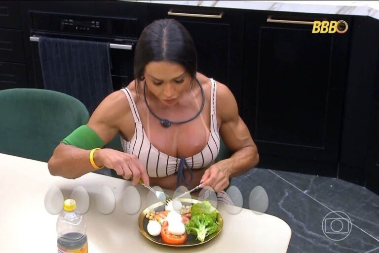 BBB25: Gracyanne expõe plano para ‘driblar’ quantidade de ovos na Xepa