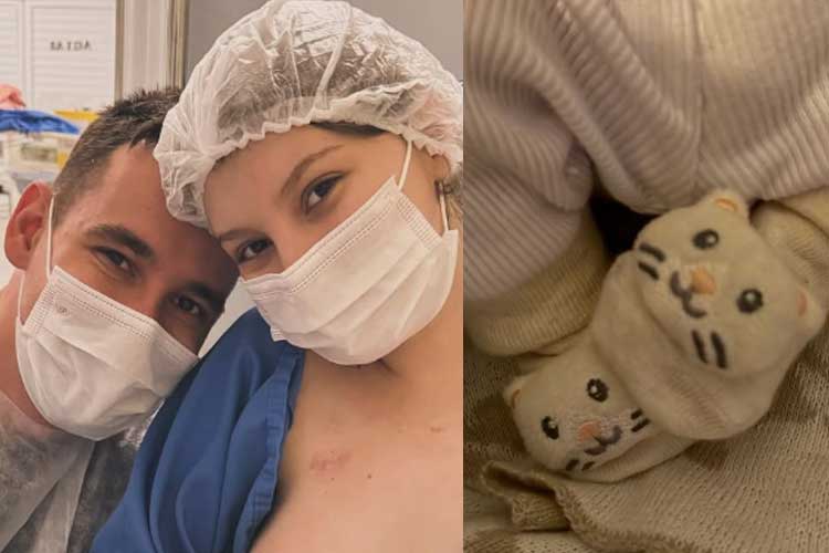 Filho de Isabel Veloso e Lucas Borbas aparece sorrindo em registro encantador