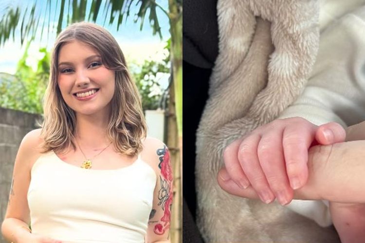 Bebê de Isabel Veloso recebe alta hospitalar um mês após o nascimento