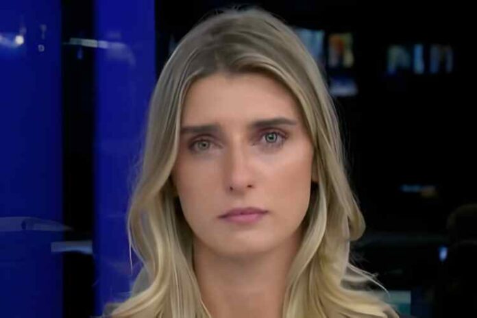 Joana Treptow, apresentadora da Band (Reprodução: Band TV)
