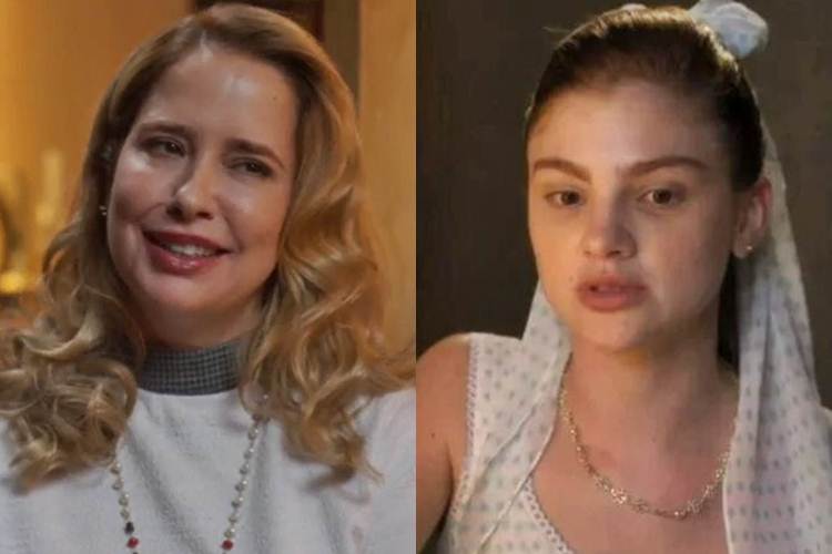 Ligia e celeste em Garota do Momento