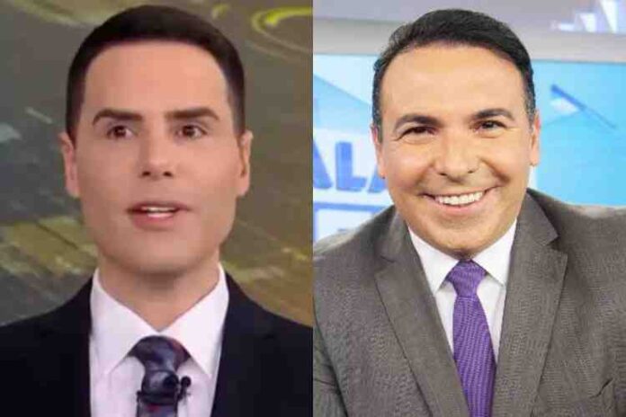Luiz Bacci e Reinaldo Gottino Luiz Bacci e Reinaldo Gottino (Montagem/Área VIP/Record)