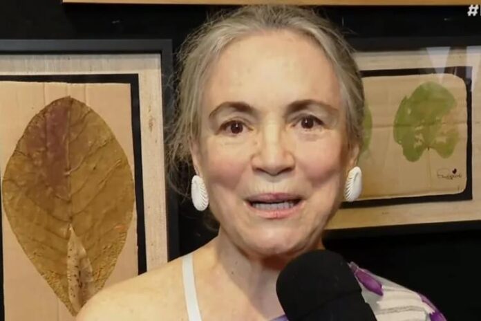 Regina Duarte Regina Duarte. (Foto: reprodução/SBT)