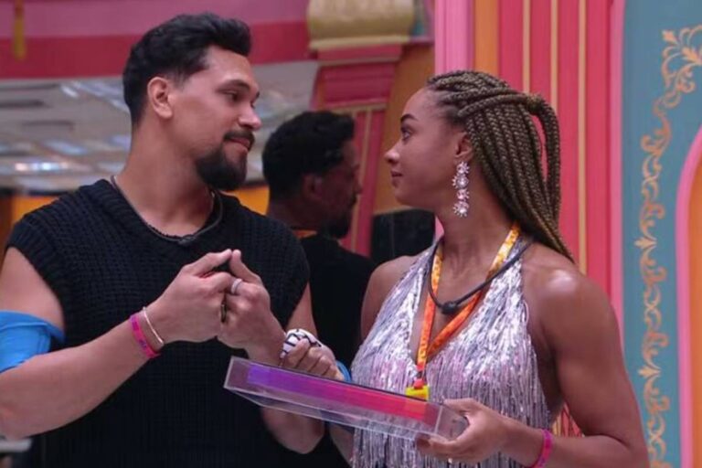 BBB25: Líder da semana, Aline promete caos no Paredão: “O pau vai torar”