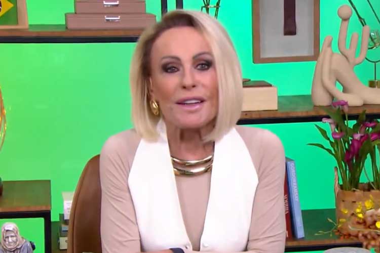 Look de Ana Maria Braga durante o ‘Mais Você’ gera reação de internautas: ‘Amei’