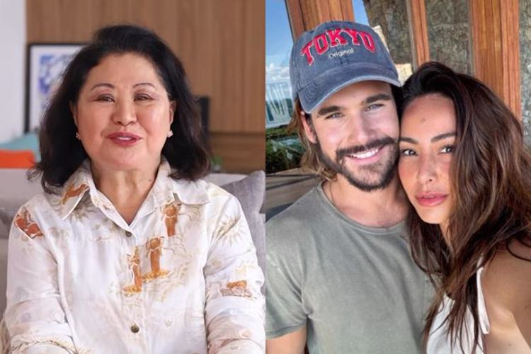 Dona Kika não esconde a verdade e dispara o que acha sobre o marido de Sabrina Sato, o ator Nicolas Prattes