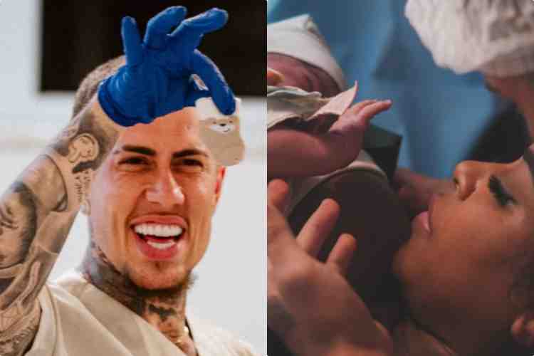 Nasce Rás, filho de MC Daniel com Lorena Maria