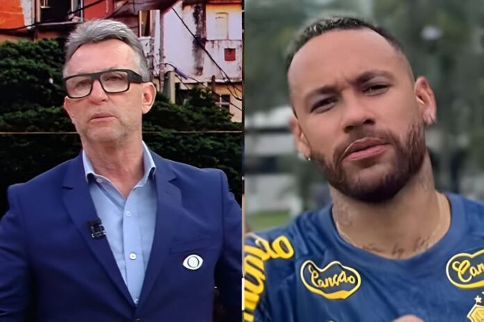 Neto e Neymar Neto e Neymar (Reprodução: Band/Instagram)