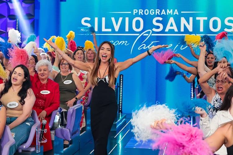 Programa Silvio Santos com Patricia Abravanel consolida a vice-liderança