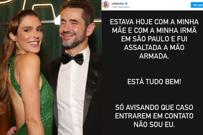 Rafa Brites e Felipe Andreoli. (Foto: reprodução/Instagram)