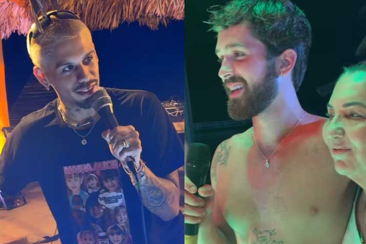 Zé Felipe se declara ao irmão, João Guilherme, em festa de aniversário: ‘Te amo muito’