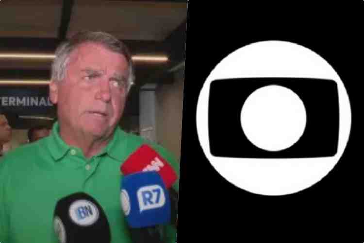 Bolsonaro se mostra revoltado com a Globo durante entrevista: “Me atacam 24 horas”