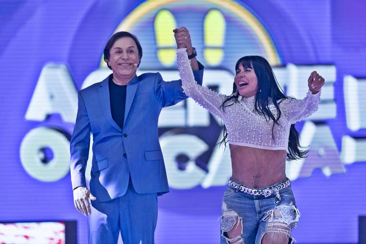 Tom Cavalcante e Gretchen