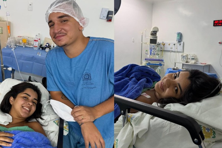 Grávida de João Gomes, Ary Mirelle passa por cirurgia e garante: “Joaquim tá seguro”